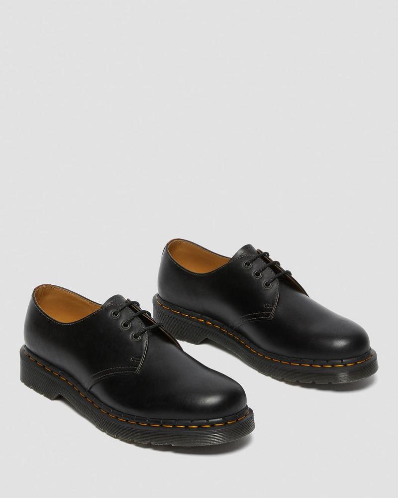 Zapatos Oxford Dr Martens 1461 Men's Abruzzo Cuero Hombre Negros Marrom | MX 217RVD